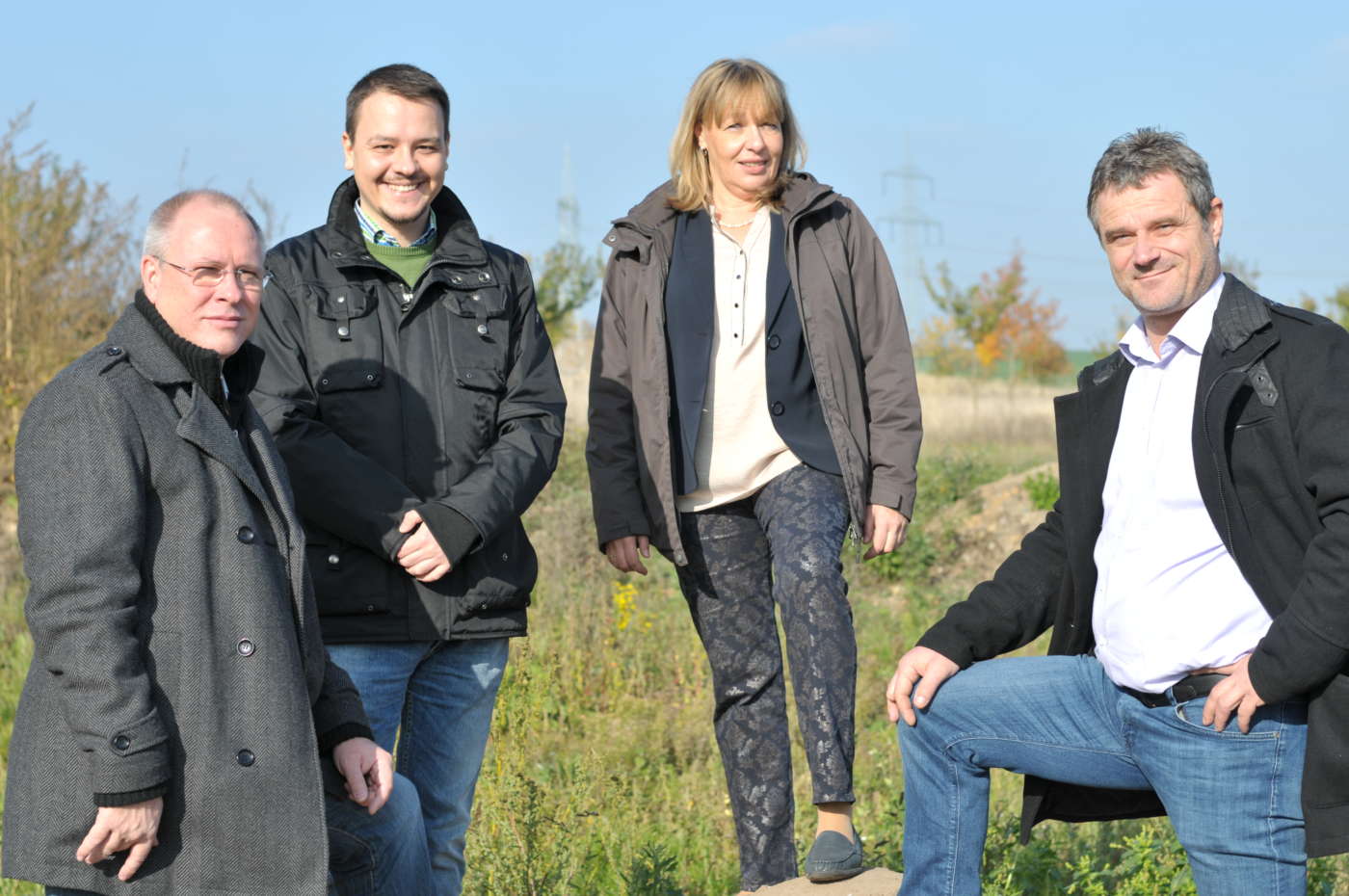 Thomas Schäfer, Leo Hoffmann, Karin Martiker, Klaus Gerhard