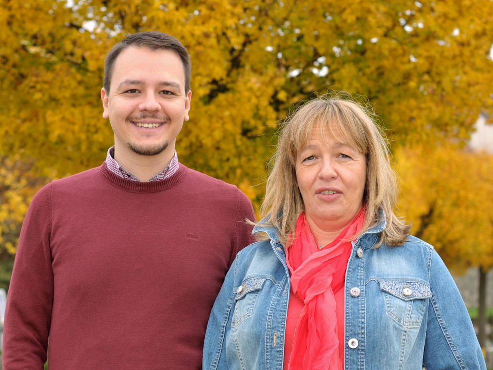 Leo Hoffmann und Karin Martiker