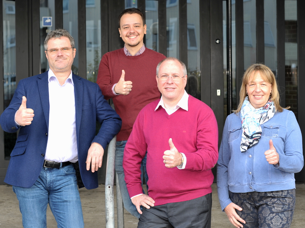 Klaus Gerhard, Leo Hoffmann, Thomas Schäfer, Karin Martiker