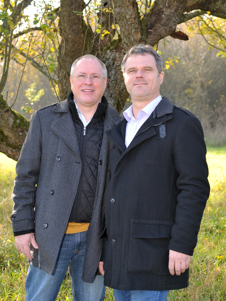 Thomas Schäfer und Klaus Gerhard